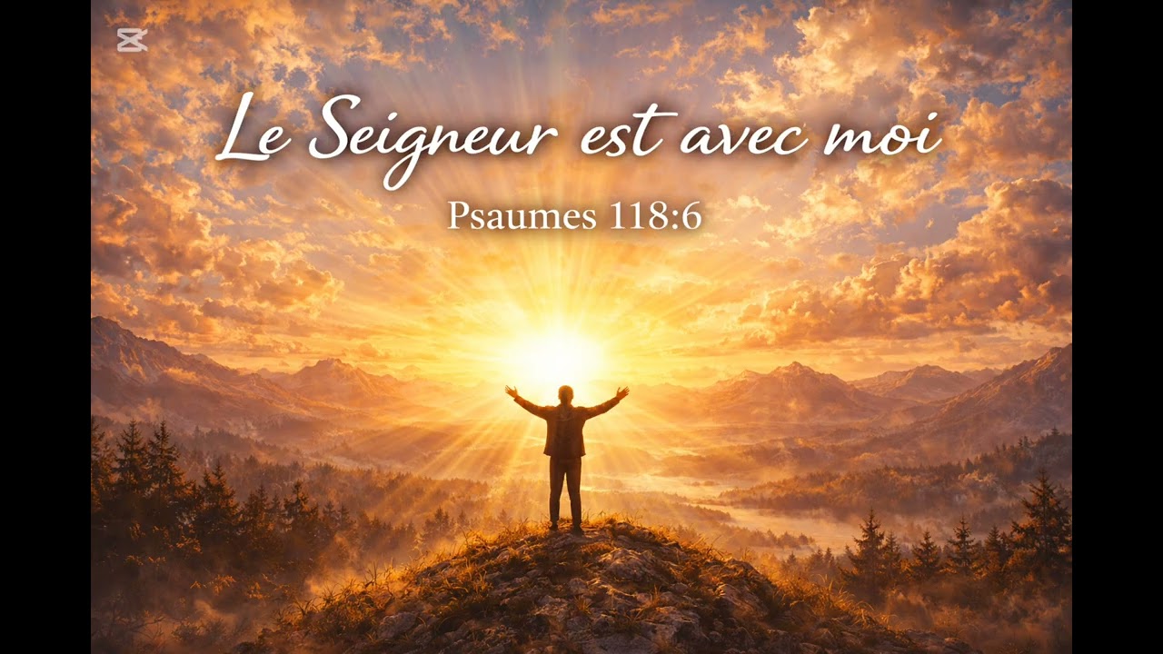 Le Seigneur est avec moi - chanson du Psaumes 118:6
