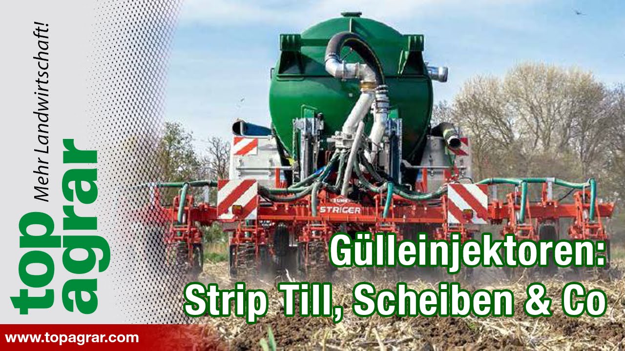 Unterfu&szlig;d&uuml;ngung mit Scheiben, Zinken oder Strip Till? top agrar-Systemvergleich