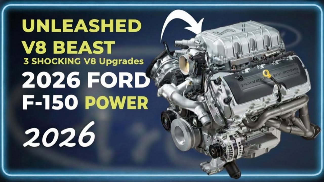 Инженеры Ford представили три шокирующих обновления V8 для F-150 2026 года