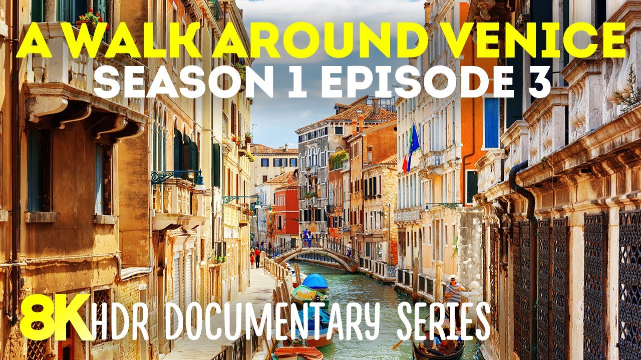 Virtual Walk in Venice - Episode 3 | 8K HDR City Tour around Landmarks + Interesting Facts