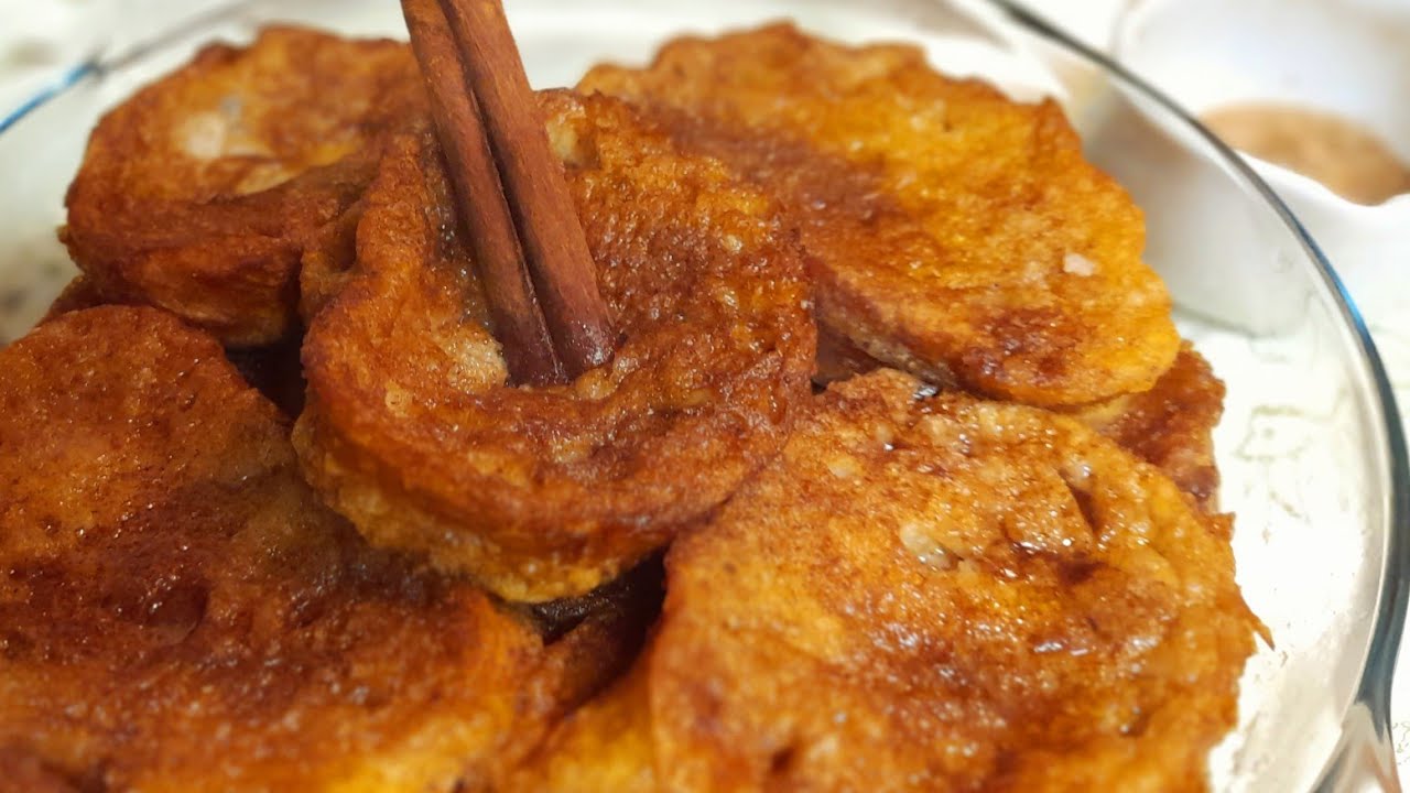 RABANADAS TRADICIONAIS PORTUGUESA RECEITA DE NATAL 🍞😋 TADITIONAL PORTUGUESE CHRISTMAS SWEET