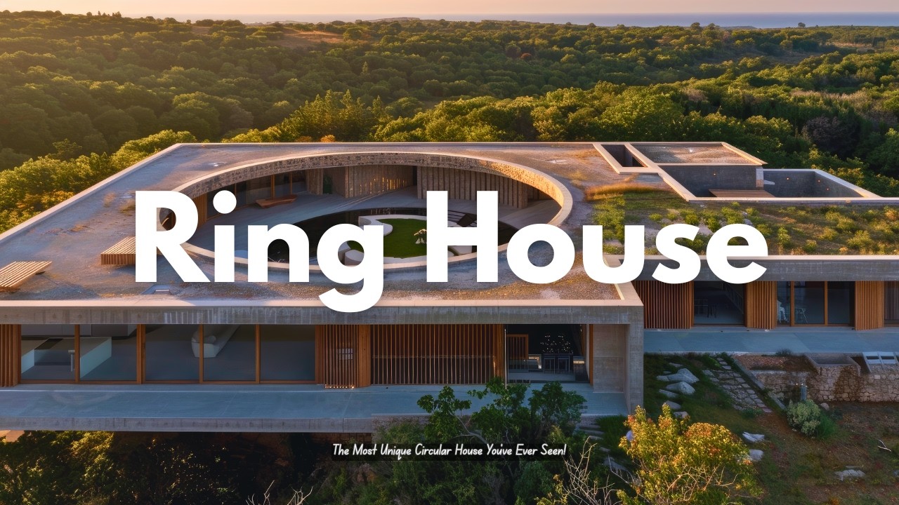 The Eternal Embrace House Design | The Most Unique Circular House You’ve Ever Seen!