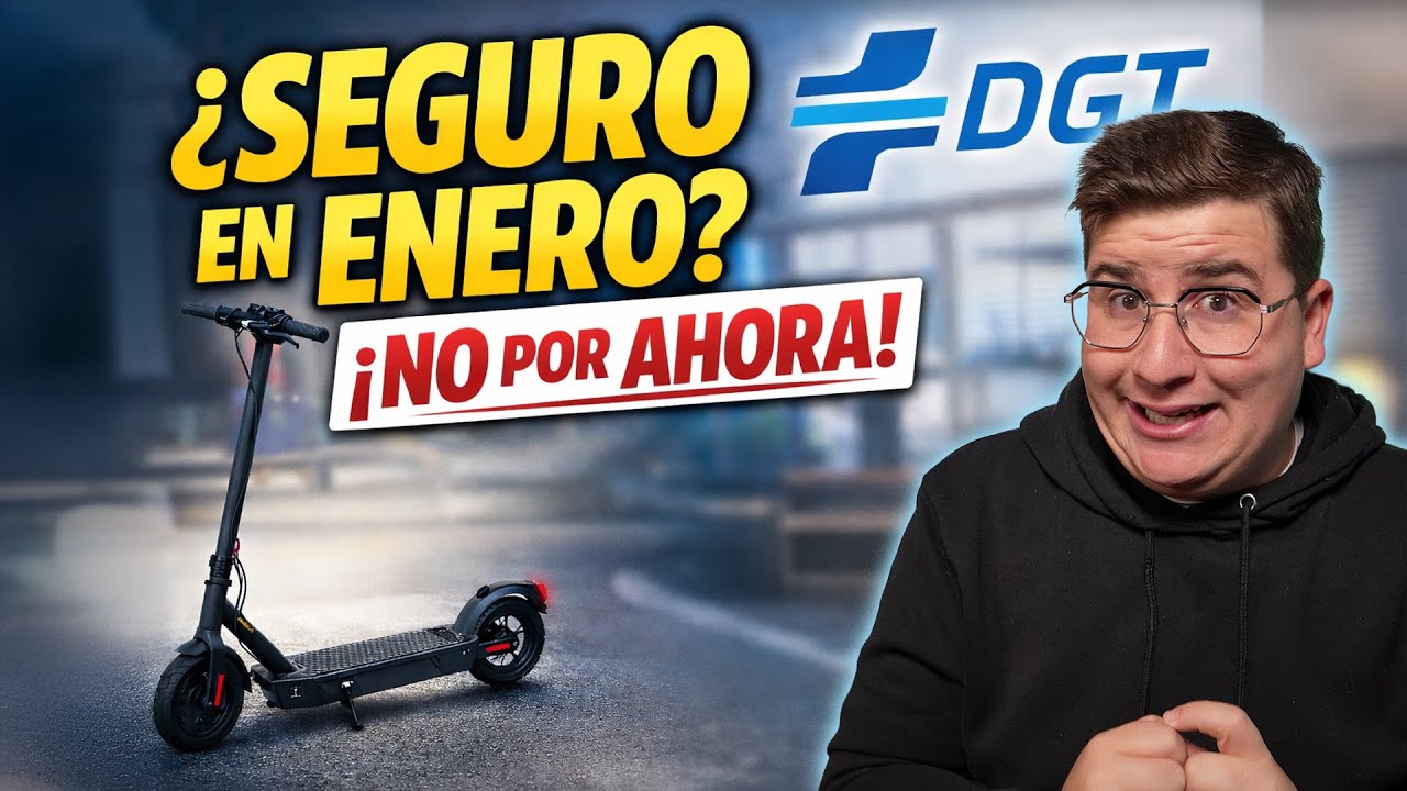 La DGT la LÍA y APLAZA el seguro para los patinetes (te lo cuento)