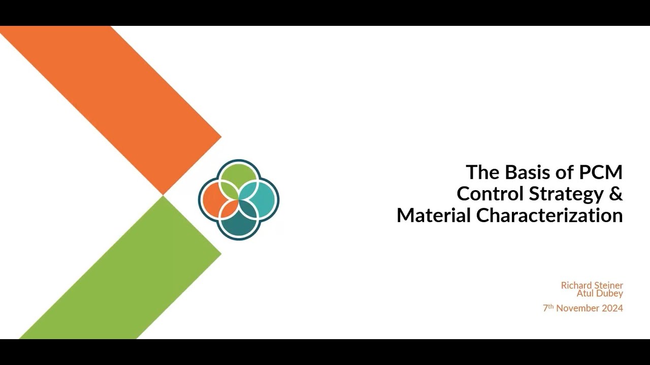 PCM Control Strategy Material Characterization