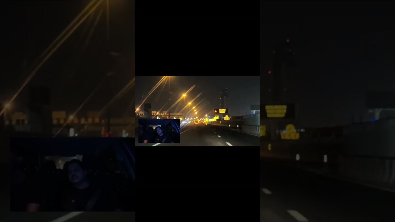 New Vlog Night View Shaikh Zaid Road Dubai 🇦🇪