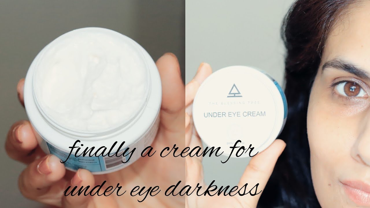 आंखों का कालापन दूर करें इस cream से। यह सच में work करती है