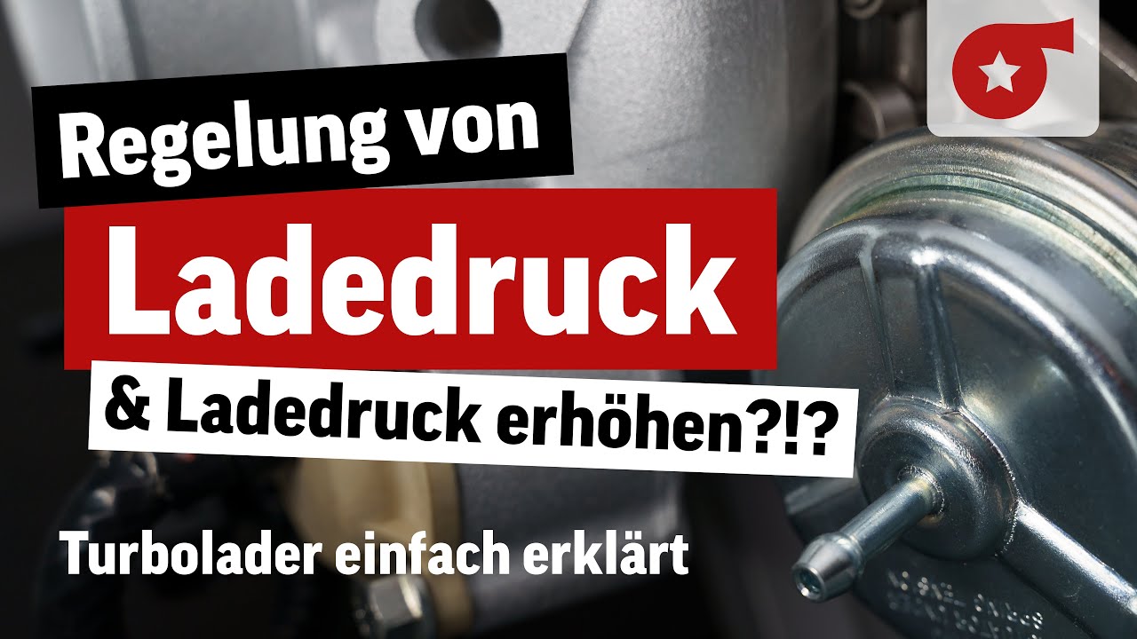 Wie funktioniert Ladedruckregelung, Ladedruck erh&ouml;hen | Turbolader einfach erkl&auml;rt