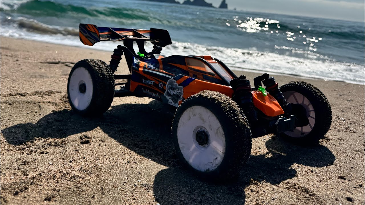Le rogue buggy hobbytech a la plage