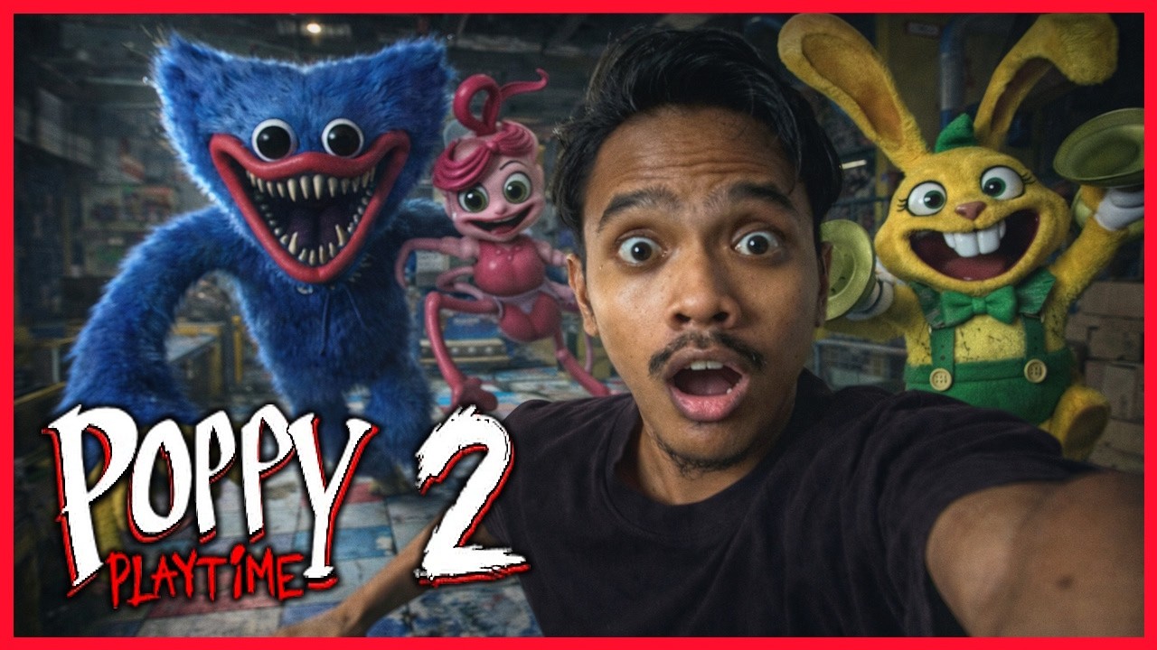 🔴  Aku dikejar raksasa dalam kilang mainan - Poppy Playtime Chapter 2
