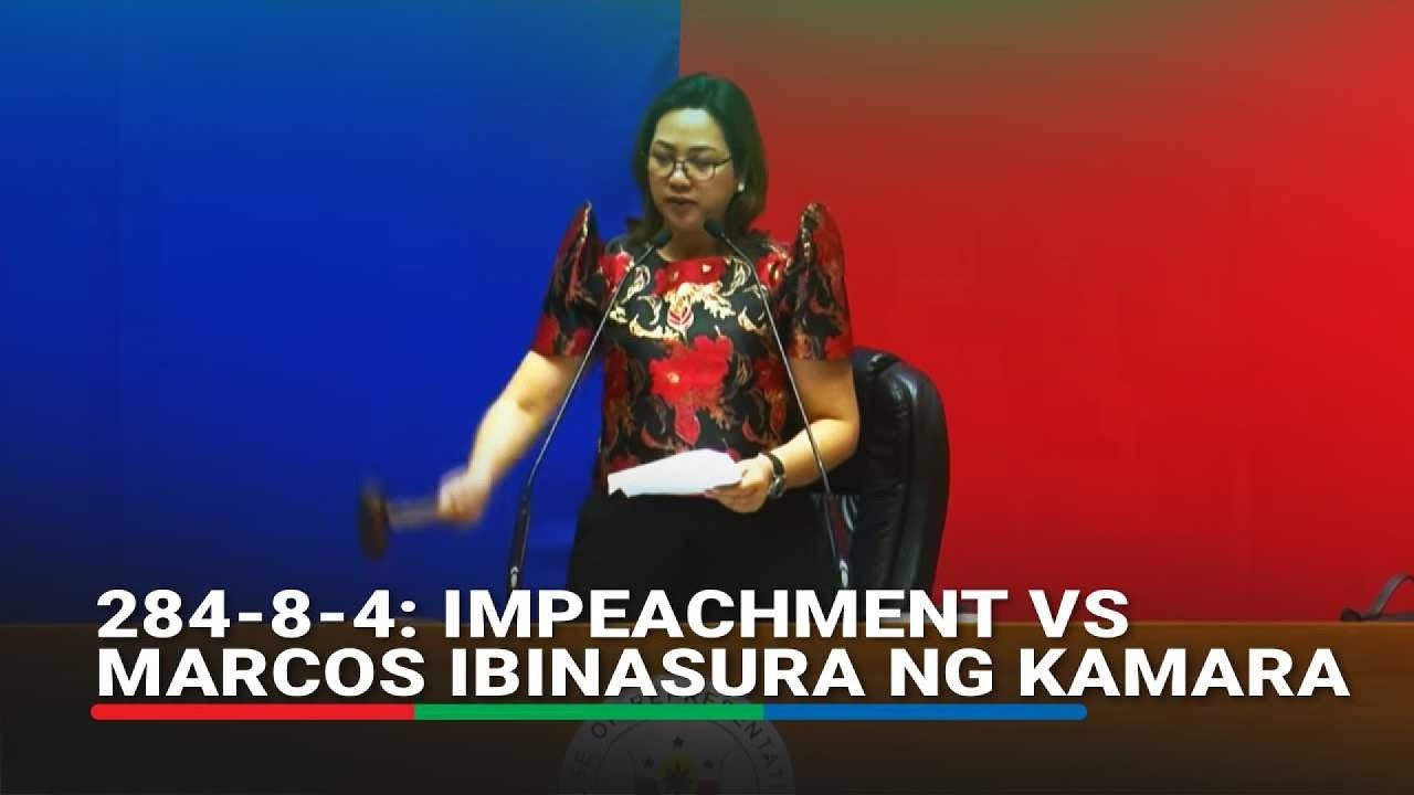 FULL VOTE: Kamara pormal nang ibinasura ang impeachment complaints vs Marcos
