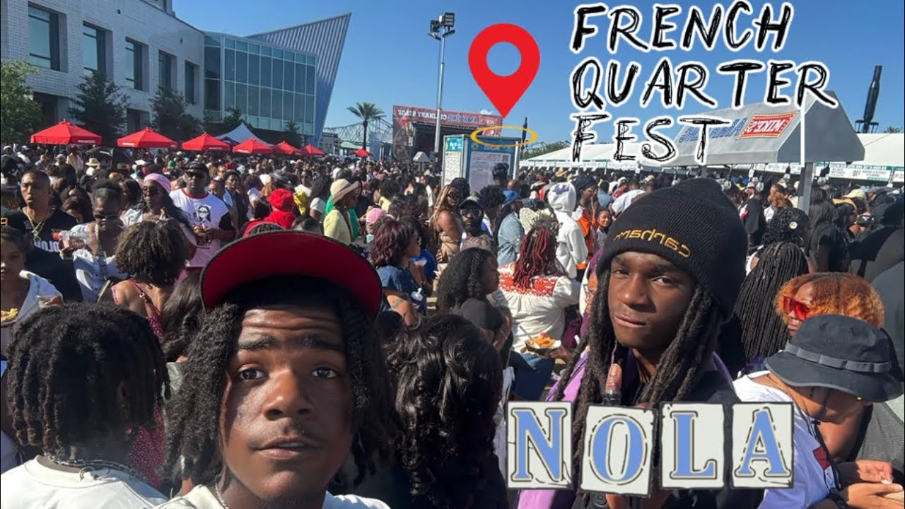 I WENT TO FRENCH QUARTER FEST!