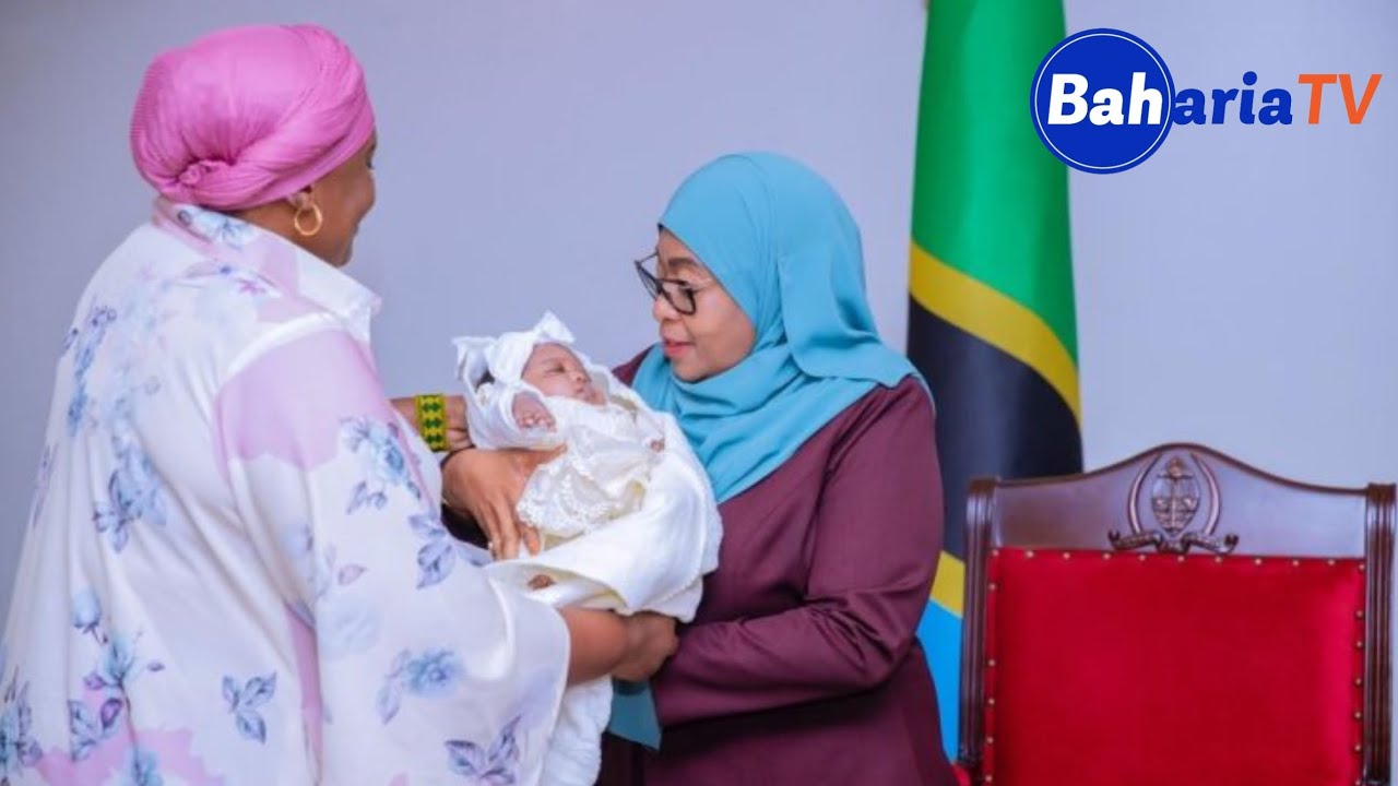 RAIS SAMIA AMUASILI MTOTO MCHANGA