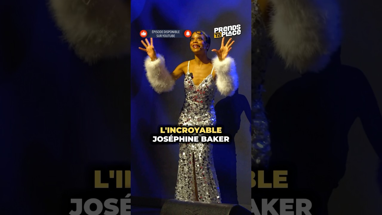 Sur scène, elle redonne vie à Joséphine Baker 👑👩🏾