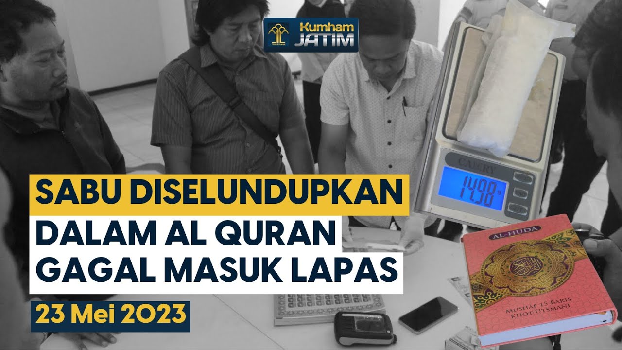 PETUGAS LAPAS PEMUDA MADIUN GAGALKAN PENYELUNDUPAN NARKOBA