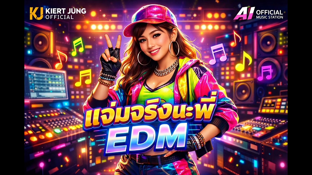 แจ่มจริงนะพี่ - [2026 ลูกทุ่งสามช่าแดนซ์ EDM] | Kiert Jung Official x AI Official