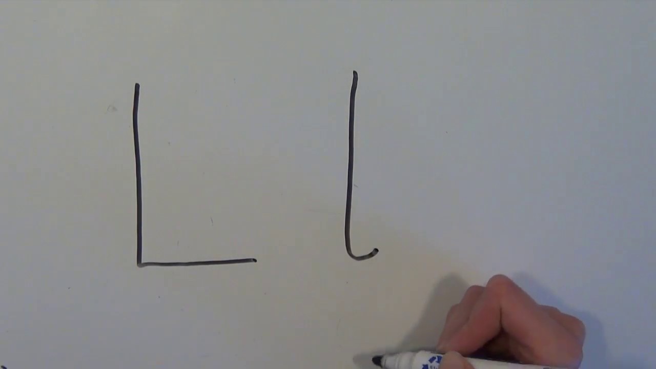 Das deutsche Alphabet schreiben
