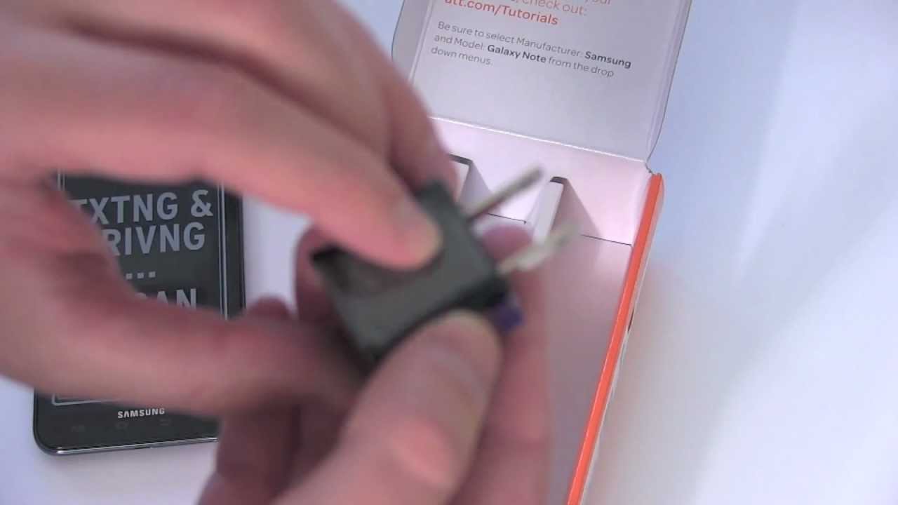 AT&T Samsung Galaxy Note Unboxing