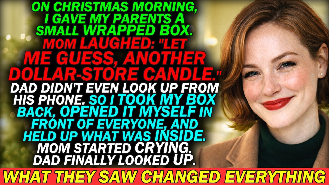 My Parents Mocked My Christmas Gift In Front Of 12 Relatives—What Was Inside Made Mom Cry