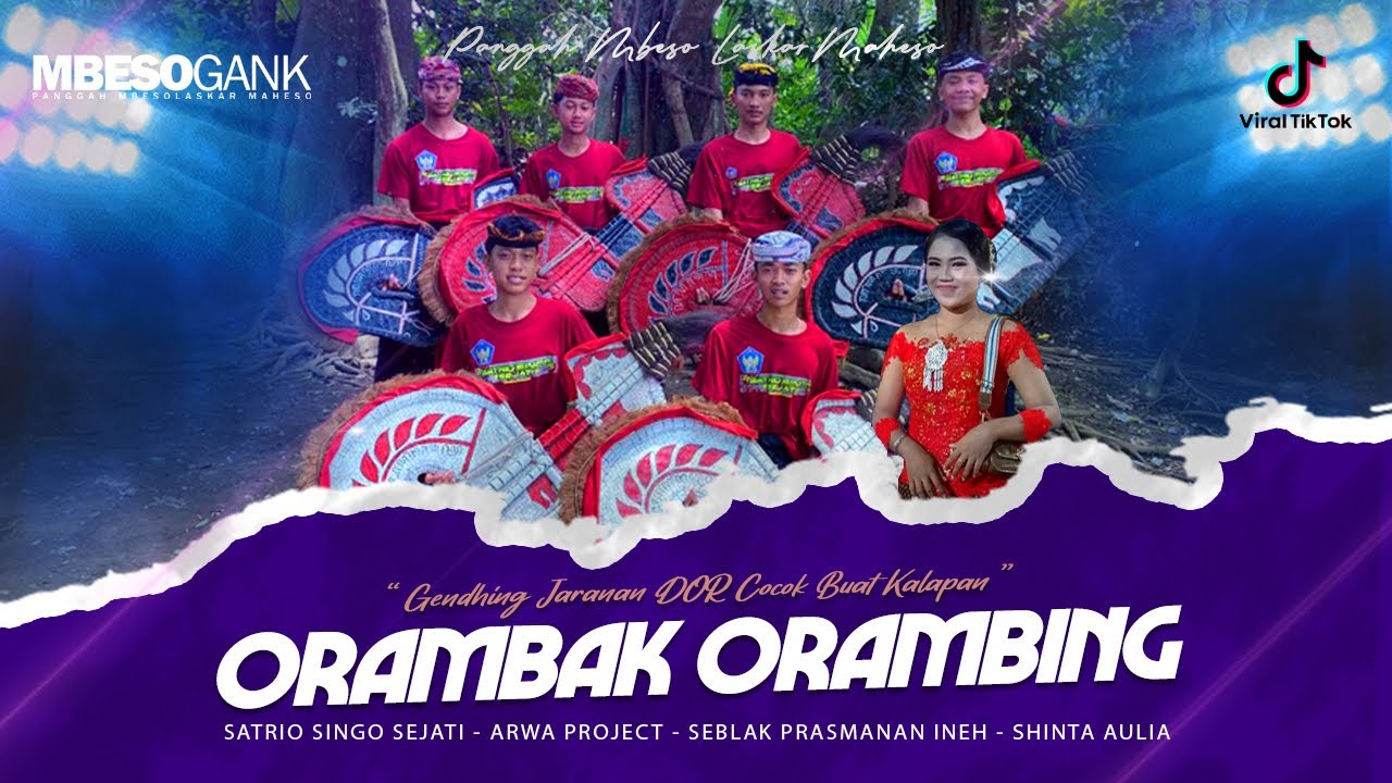 ORAMBAK ORAMBING❗️Viral TikTok Jaranan Dor Nyeni By ​⁠@ARWAPROJECT Voc Shinta Aulia