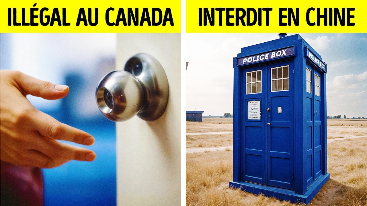 Ces Choses Ordinaires Sont Interdites Dans Certains Pays du Monde