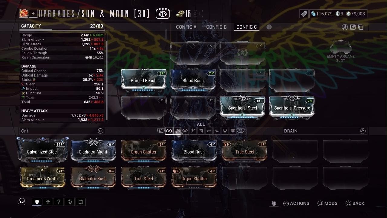 Warframe: Episode 3 Weapon mods & NightWave