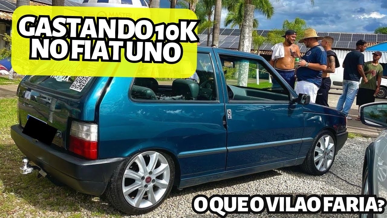 GASTANDO 10 MIL NO PROJETO DO FIAT UNO ANTIGO