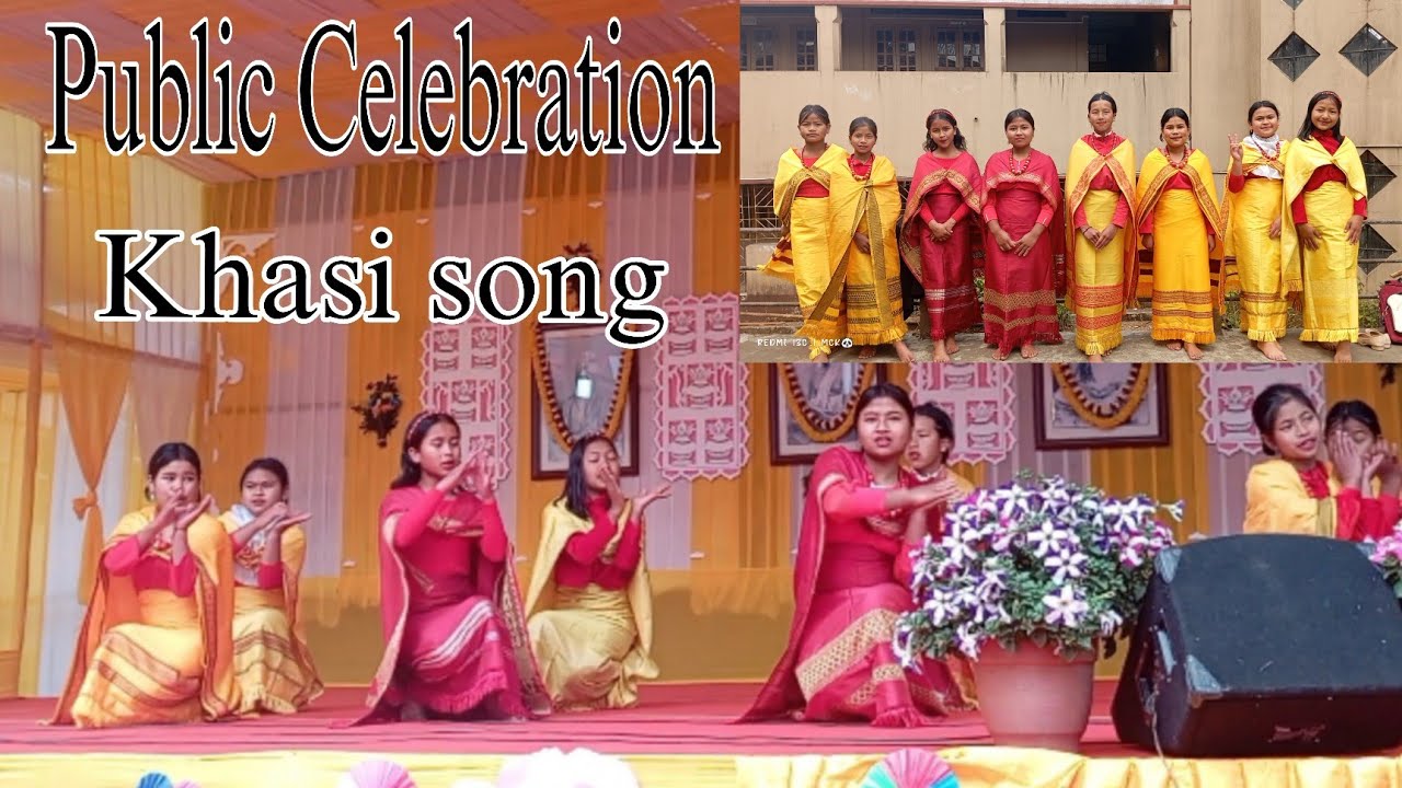 Hoi kiw....jingshad khynnah RKM  Laitlyngkot#khasisong#publiccelebration#culturaldance 