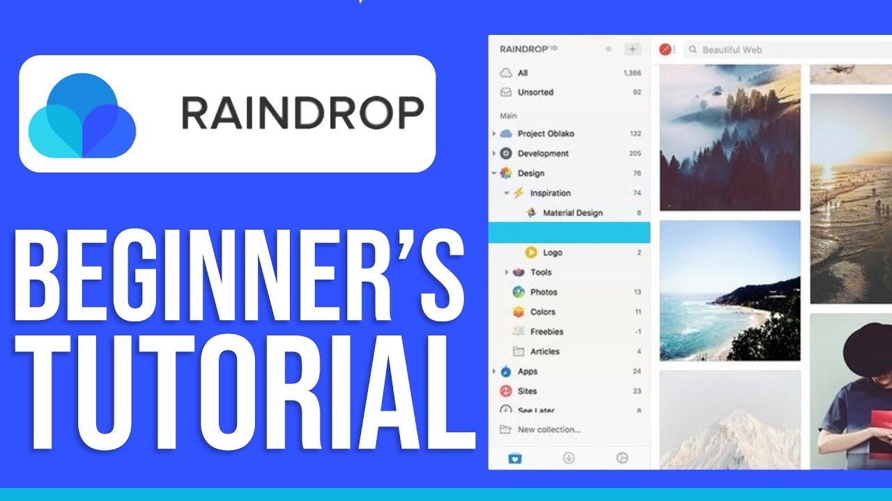 Учебное пособие по менеджеру закладок | Raindrop.io для начинающих 2026