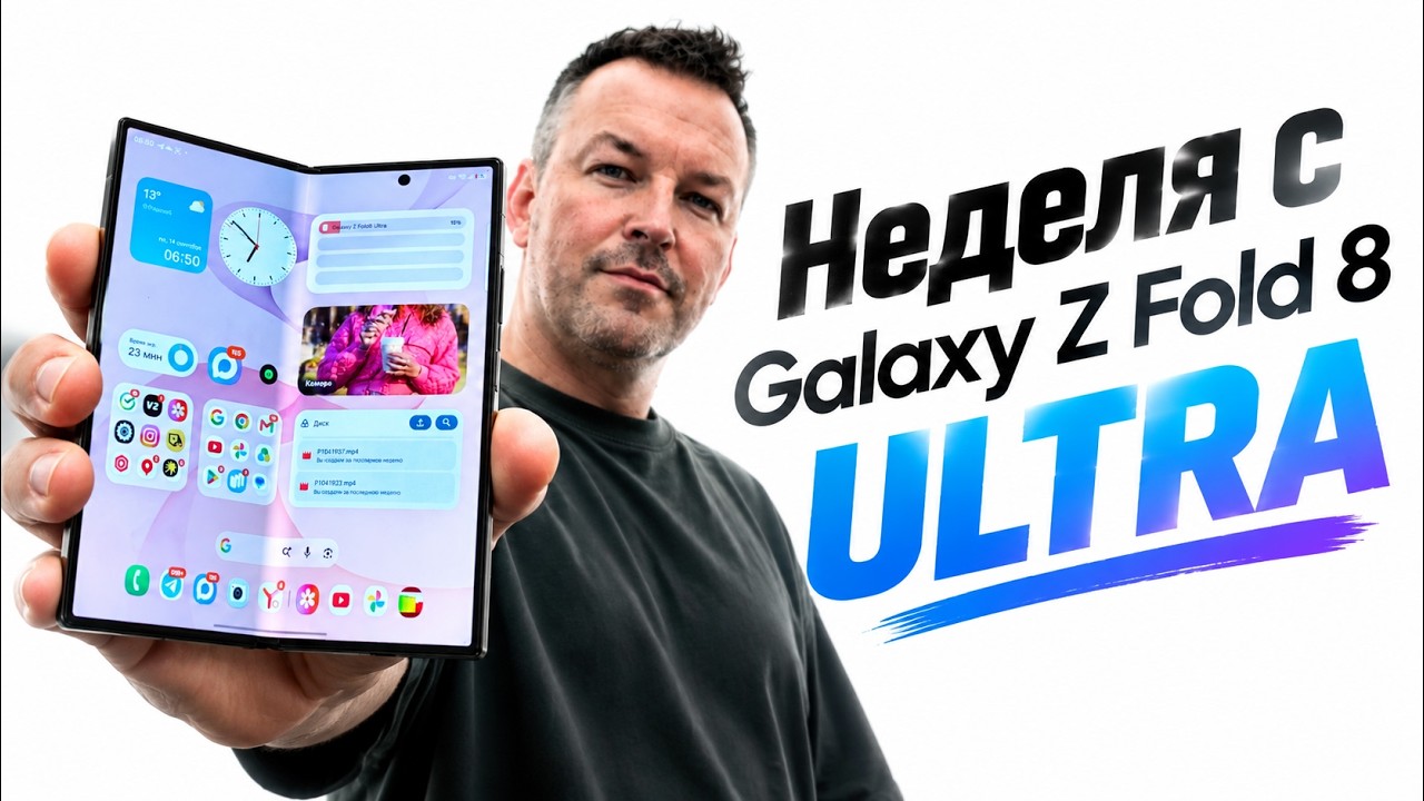 Неделя с GALAXY Z FOLD 8 ULTRA. Что я понял