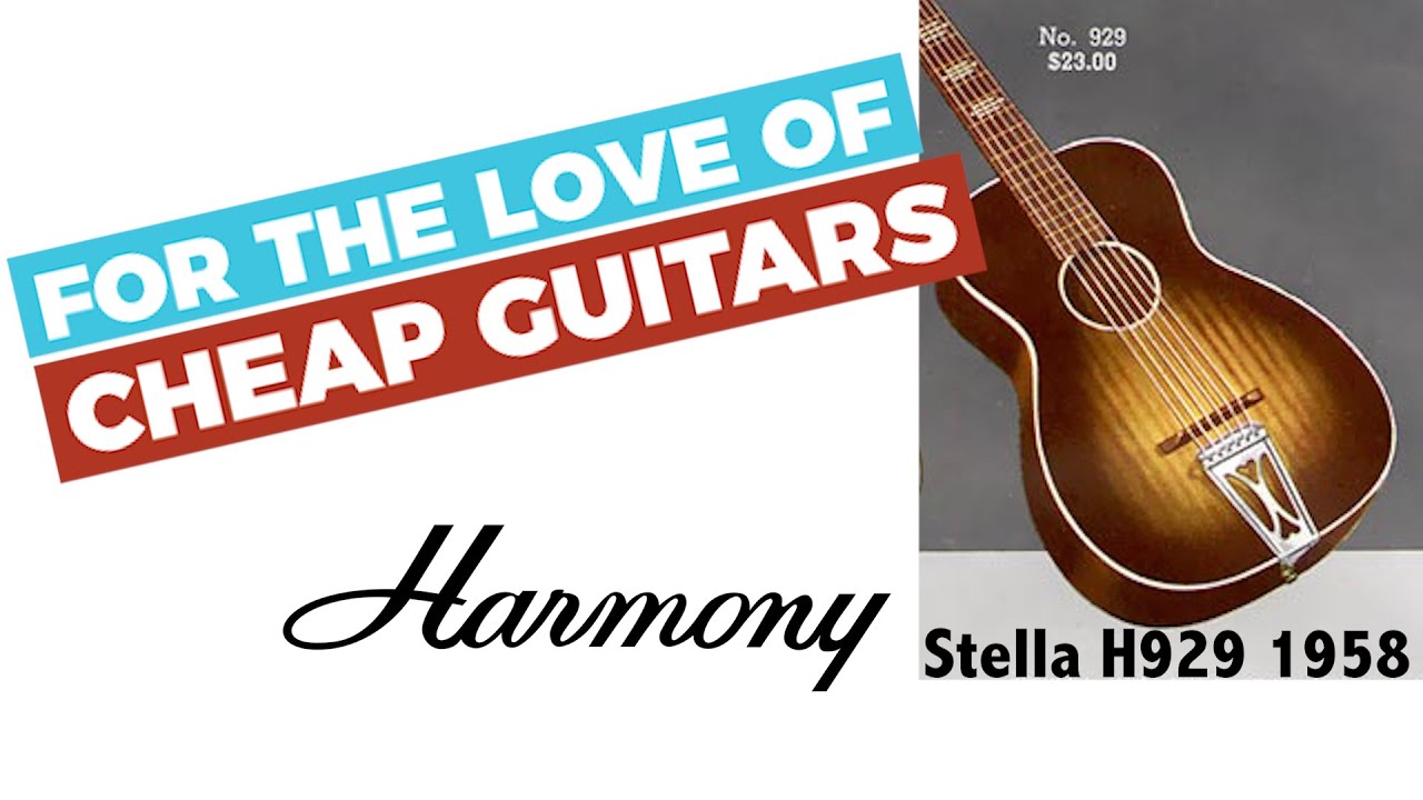 Vintage Stella H929: The Most Underrated Guitar Ever Made