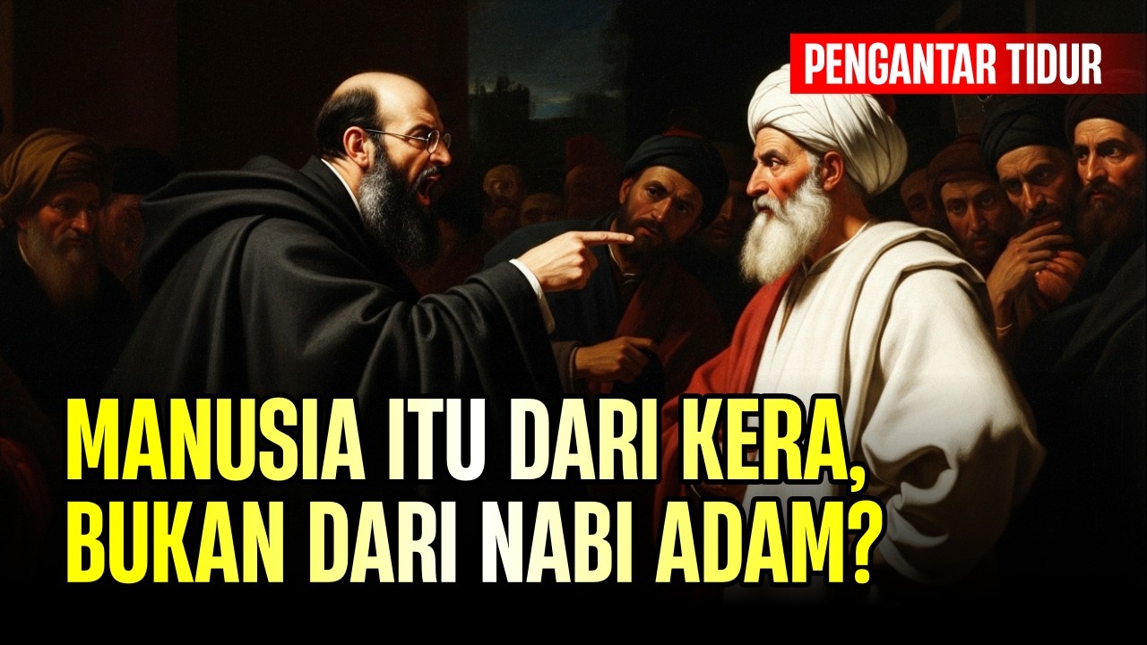 MANUSIA ITU KETURUNAN KERA, BUKAN NABI ADAM? DEBAT PANAS ABU NAWAS BUNGKAM PROFESOR KELAS DUNIA!!!