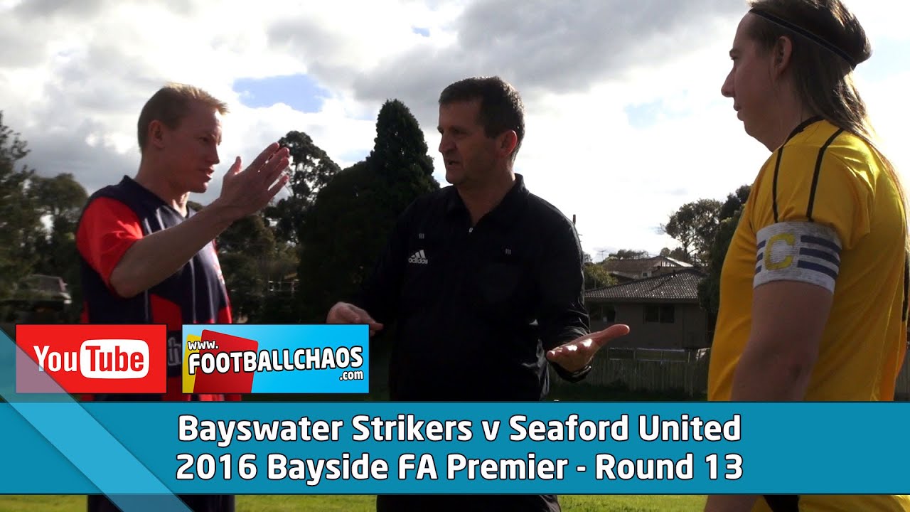 2016 Bayside FA Rd 13 - Bayswater Strikers v Seaford United