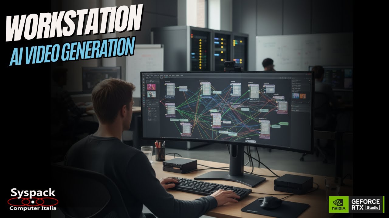 ComfyUI + NVIDIA RTX: la Workstation definitiva per la AI Video Generation