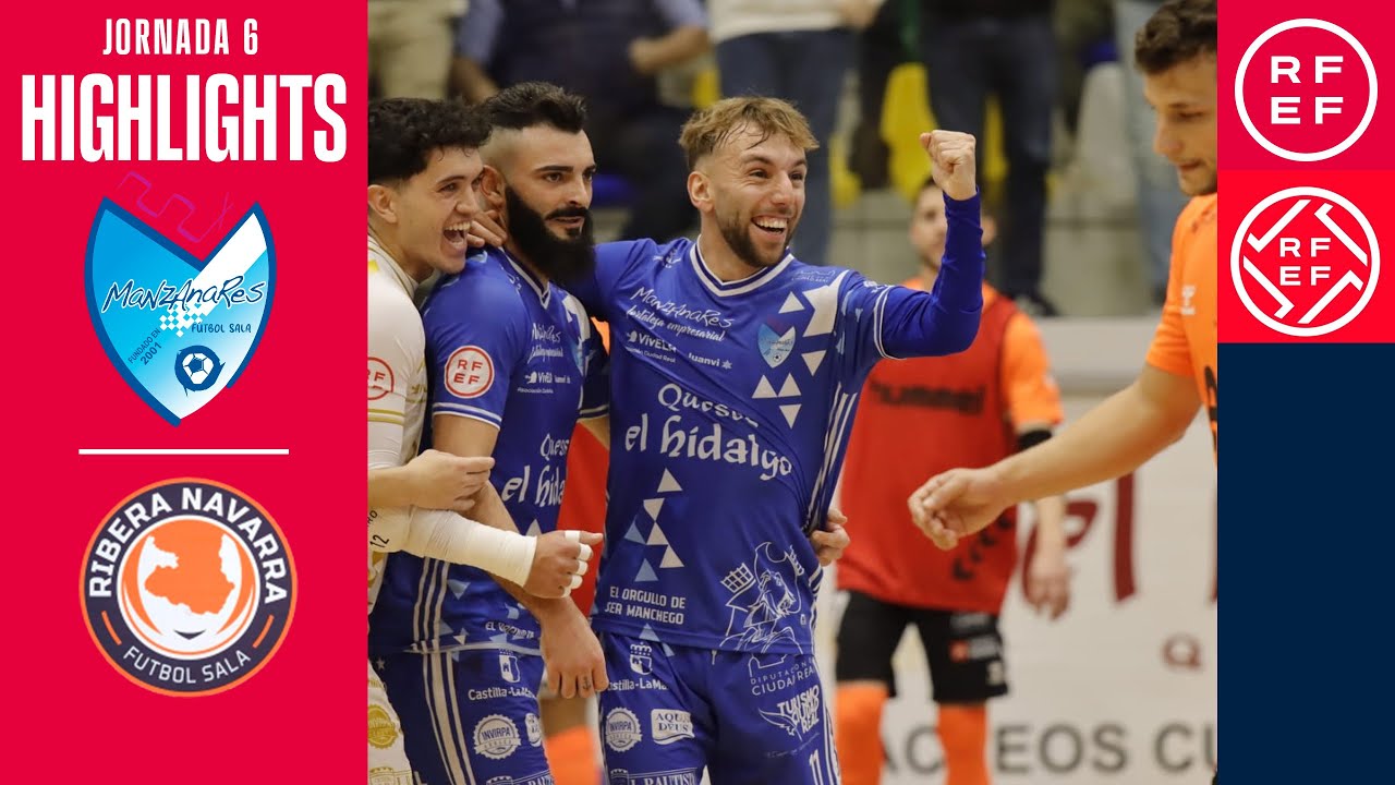 Resumen #PrimeraDivisiónFS | Quesos El Hidalgo Manzanares 4-1 ATP Iluminación Tudelano | Jornada 6