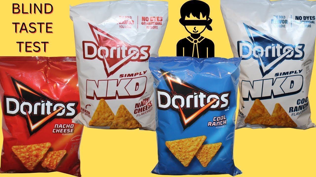 Blind Taste Test: NEW Doritos Simply NKD Nacho Cheese & Cool Ranch vs the Original