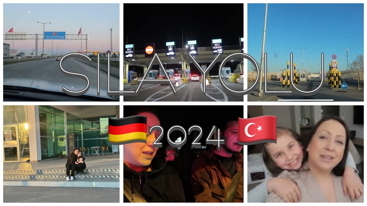 SILAYOLU 2024 🇩🇪🇹🇷 ARABAMIZA VURDULAR /  COK FARKLI GELDİ // HOTEL İPTAL 🤷🏻‍♀️
