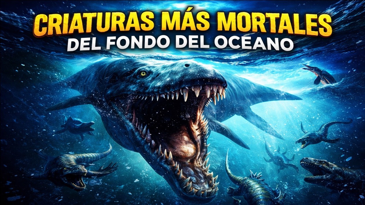 Depredadores Salvajes | Las 7 Criaturas Mas Mortales del fondo del océano