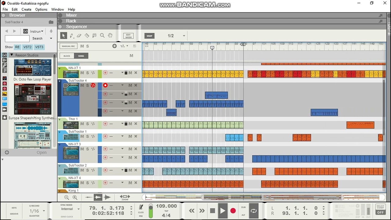 Beats de Marrabenta e Projectos de Reason Disponiveis