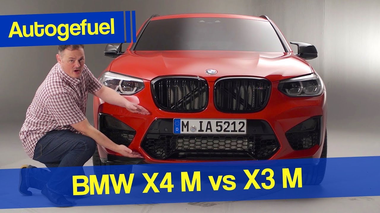 BMW X3 M vs BMW X4 M REVIEW - Autogefuel