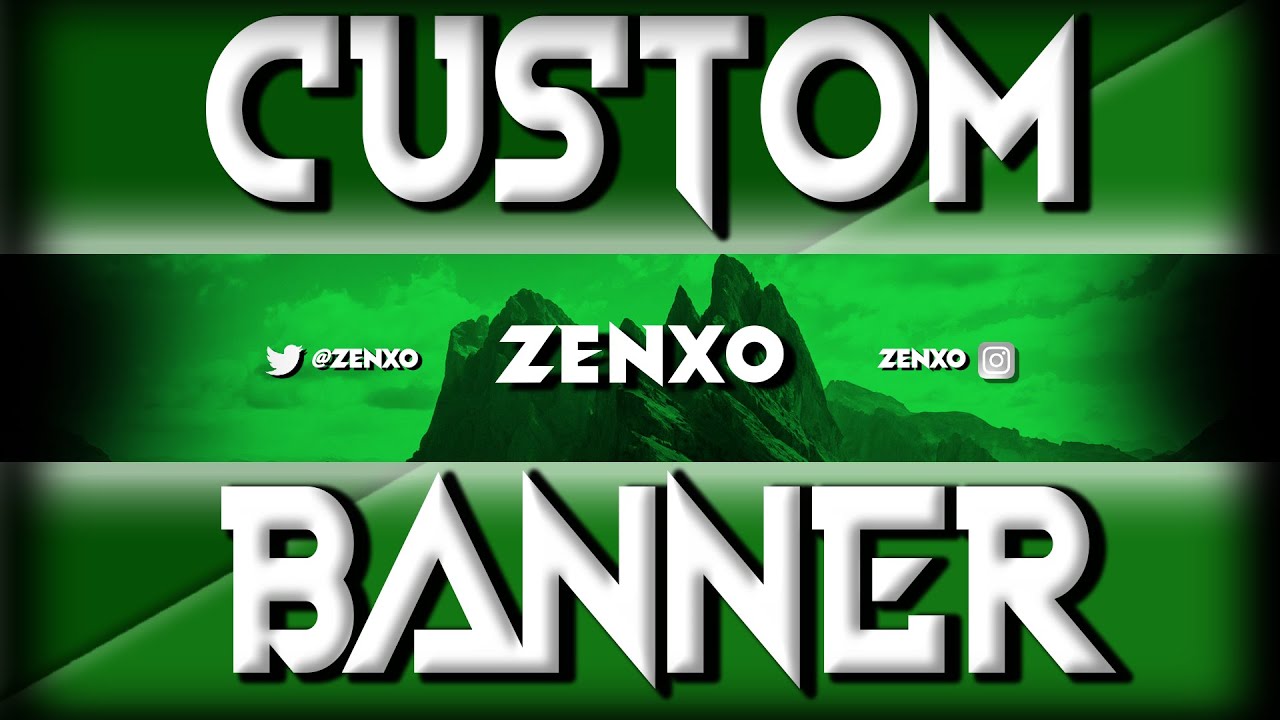 How To Make A YouTube Banner NO Photoshop! | FREE YouTube Banner 2025