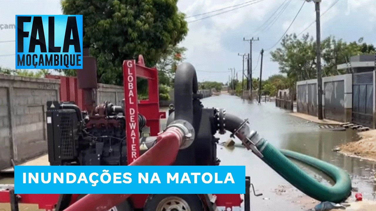 Município da Matola aloca nova motobomba em substituição da avariada no Q. 21 no bairro Tchumene 2