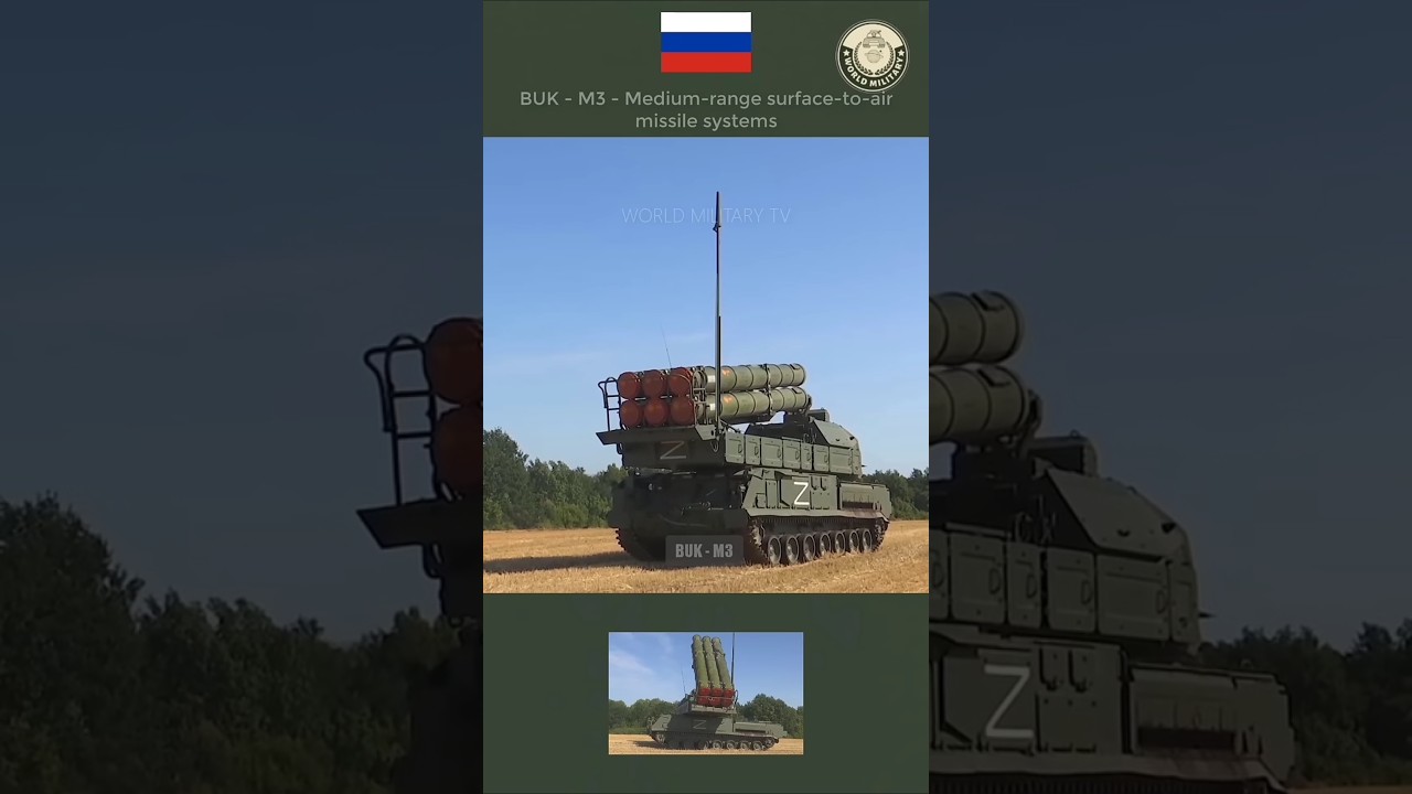 BUK - M3 - Medium-range surface-to-air missile systems #defence #military