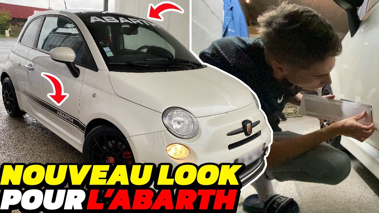 DES STICKERS POUR L'ABARTH