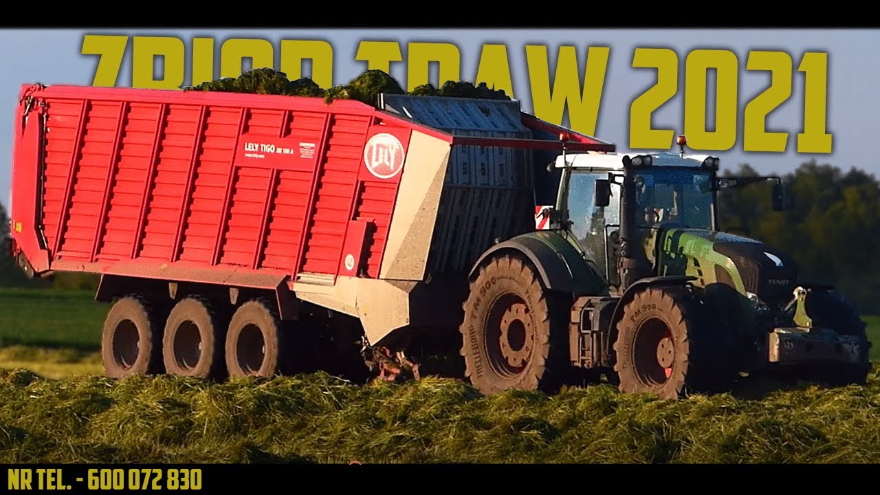 ZBIÓR TRAW 2021☆LELY TIGO 100 XR☆FENDT930☆U.R.CICHY☆