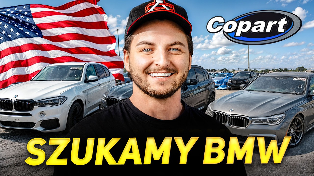 Od 60 000 zł pod dom. Oglądamy BMW na placu Copart w USA