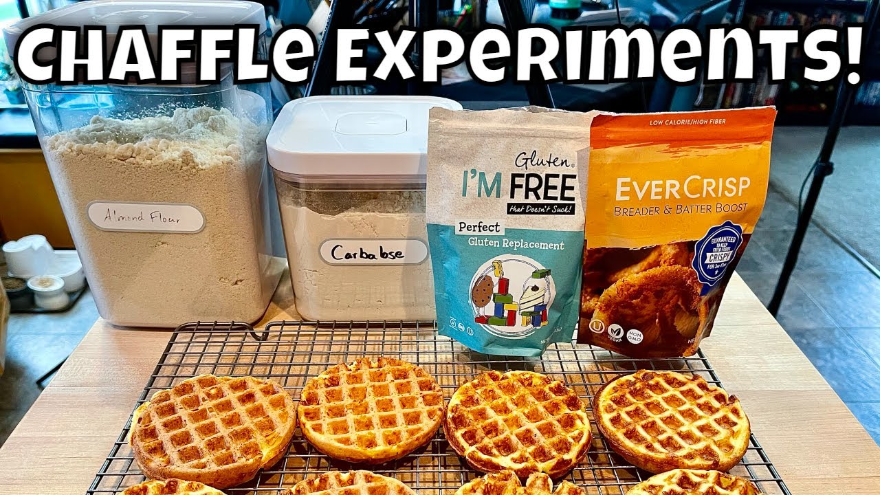The Secret to Chewy & Crispy Chaffles? (Ingredient Experiment)