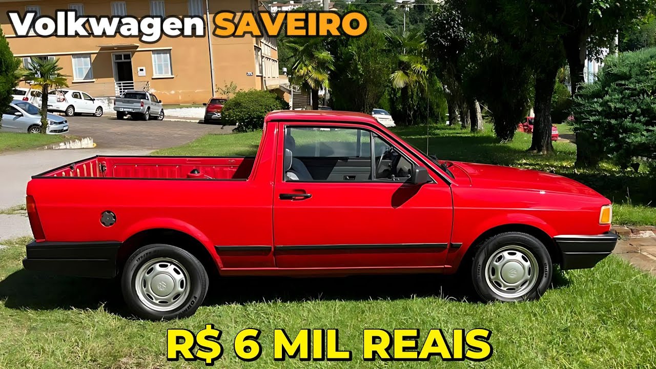 VOLKSWAGEN SAVEIRO A VENDA POR APENAS 6 MIL REAIS