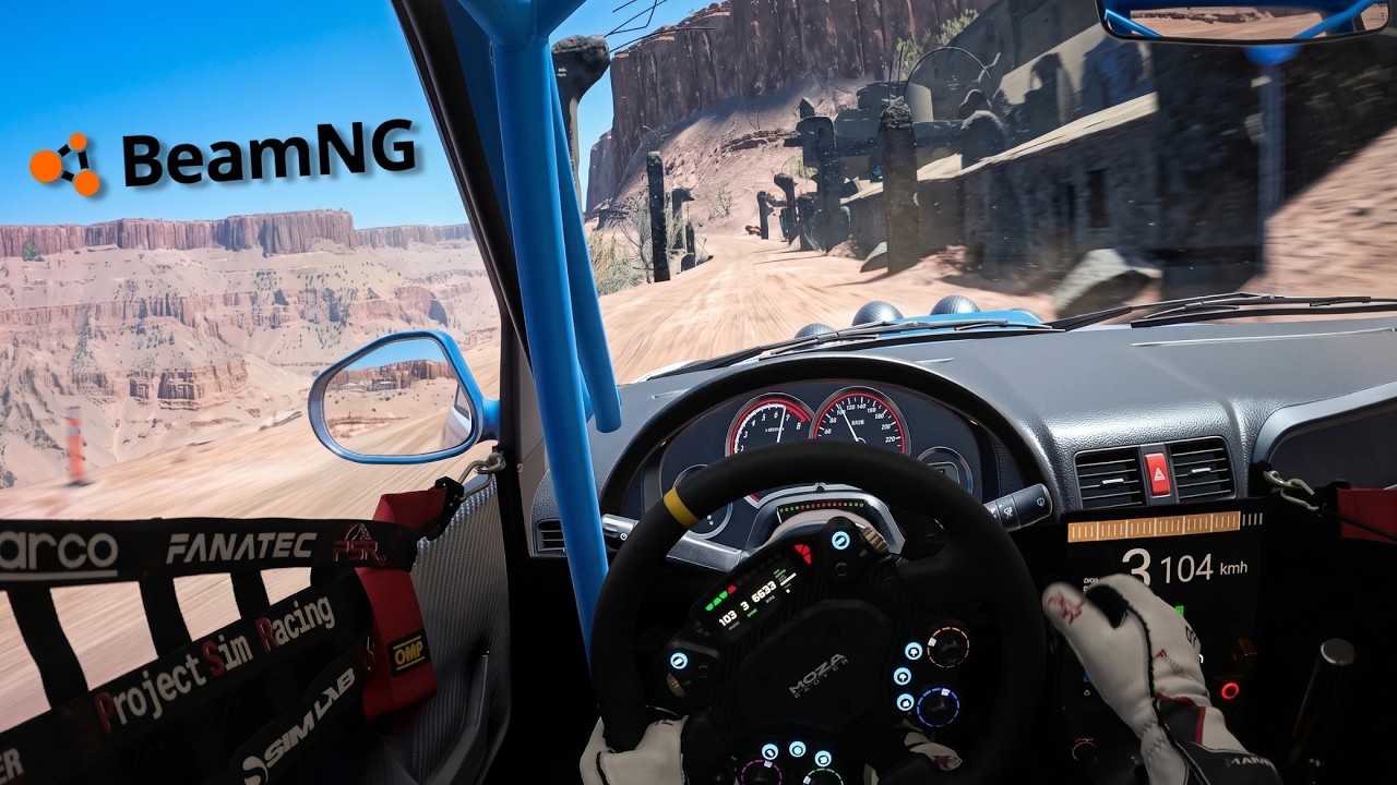 The New Utah Rally Loop in BeamNG 0.39 is WILD