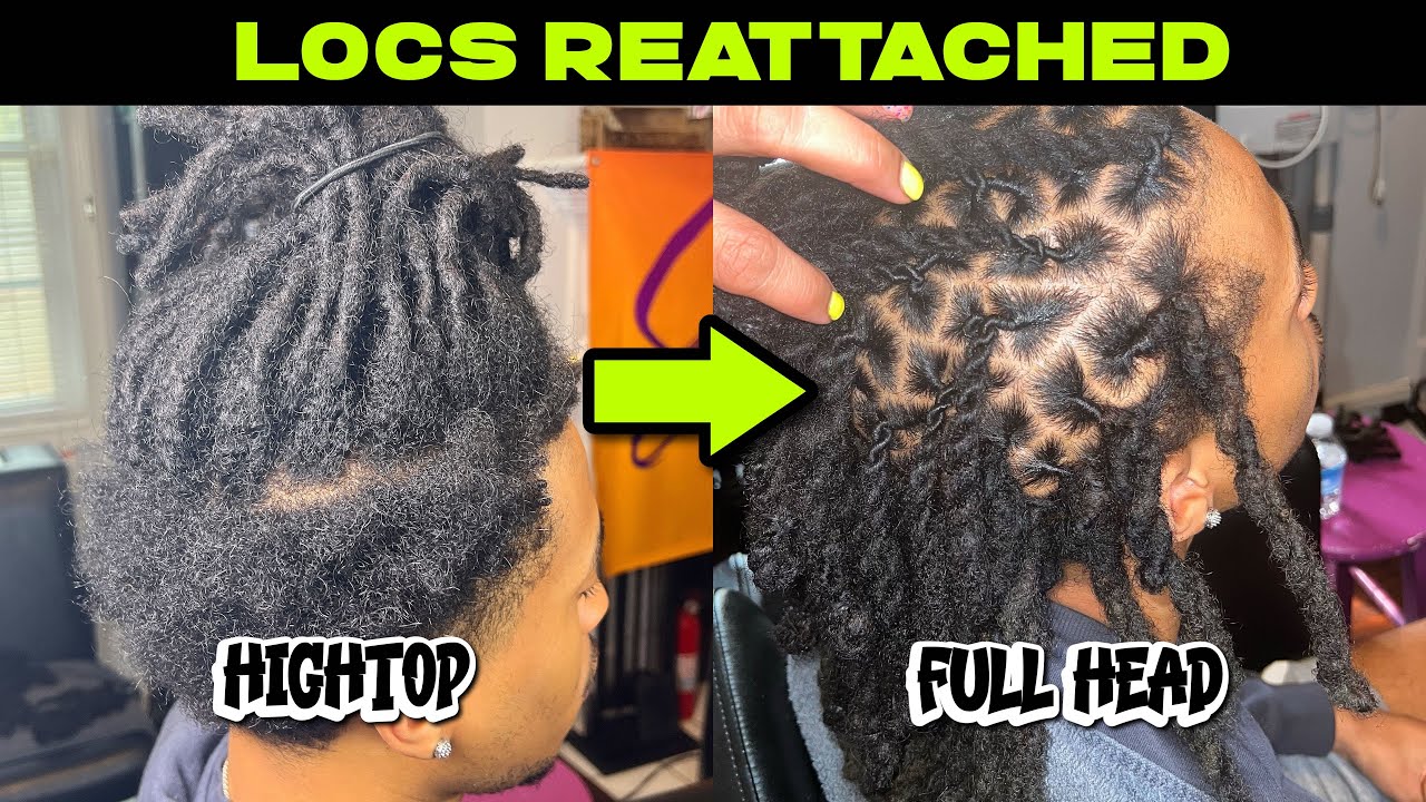 Reattaching Locs To My Undercut