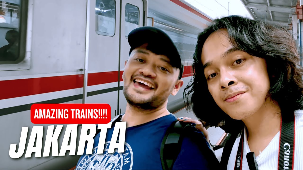 Jakarta’s Trains Are Better Than We Expected | Jimmy and Rio TV (Indonesia Series)